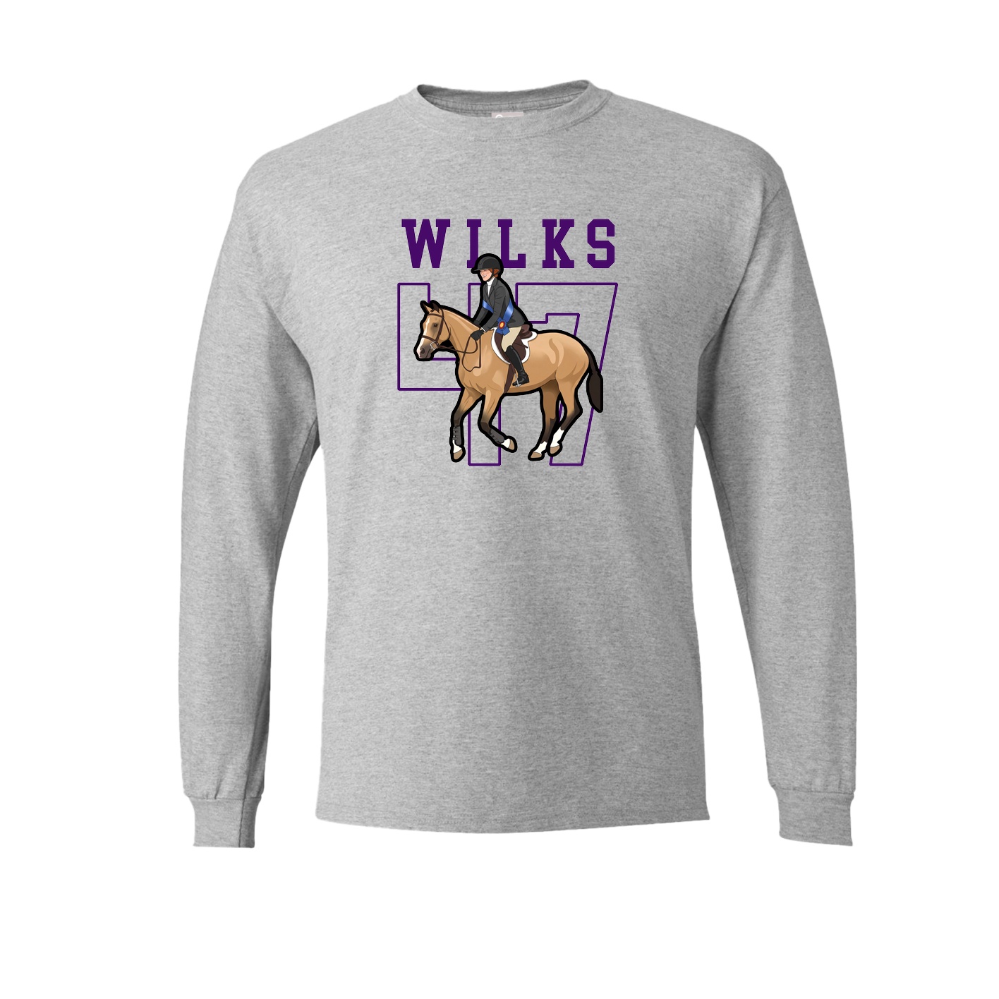 Long Sleeve Tee — Shirsey in Grey
