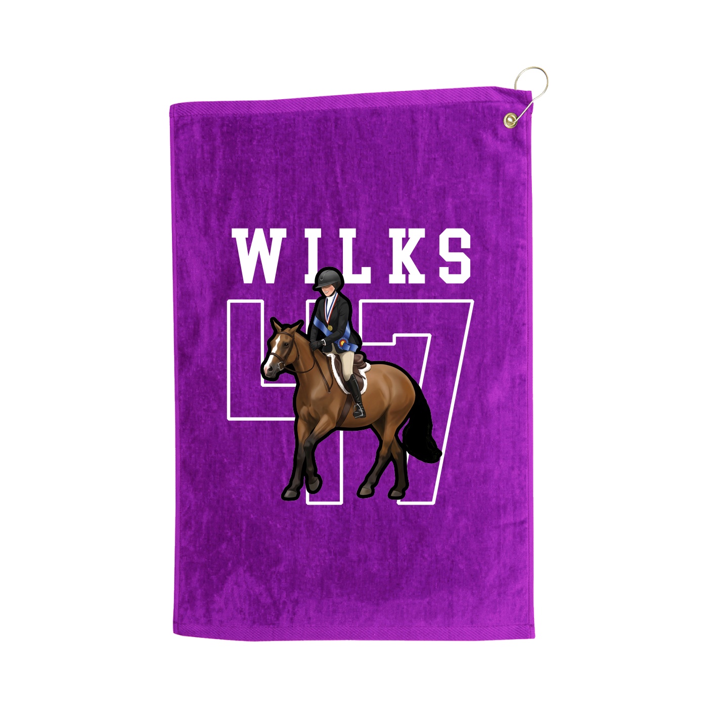 Golf Towel — Shirsey in Purple