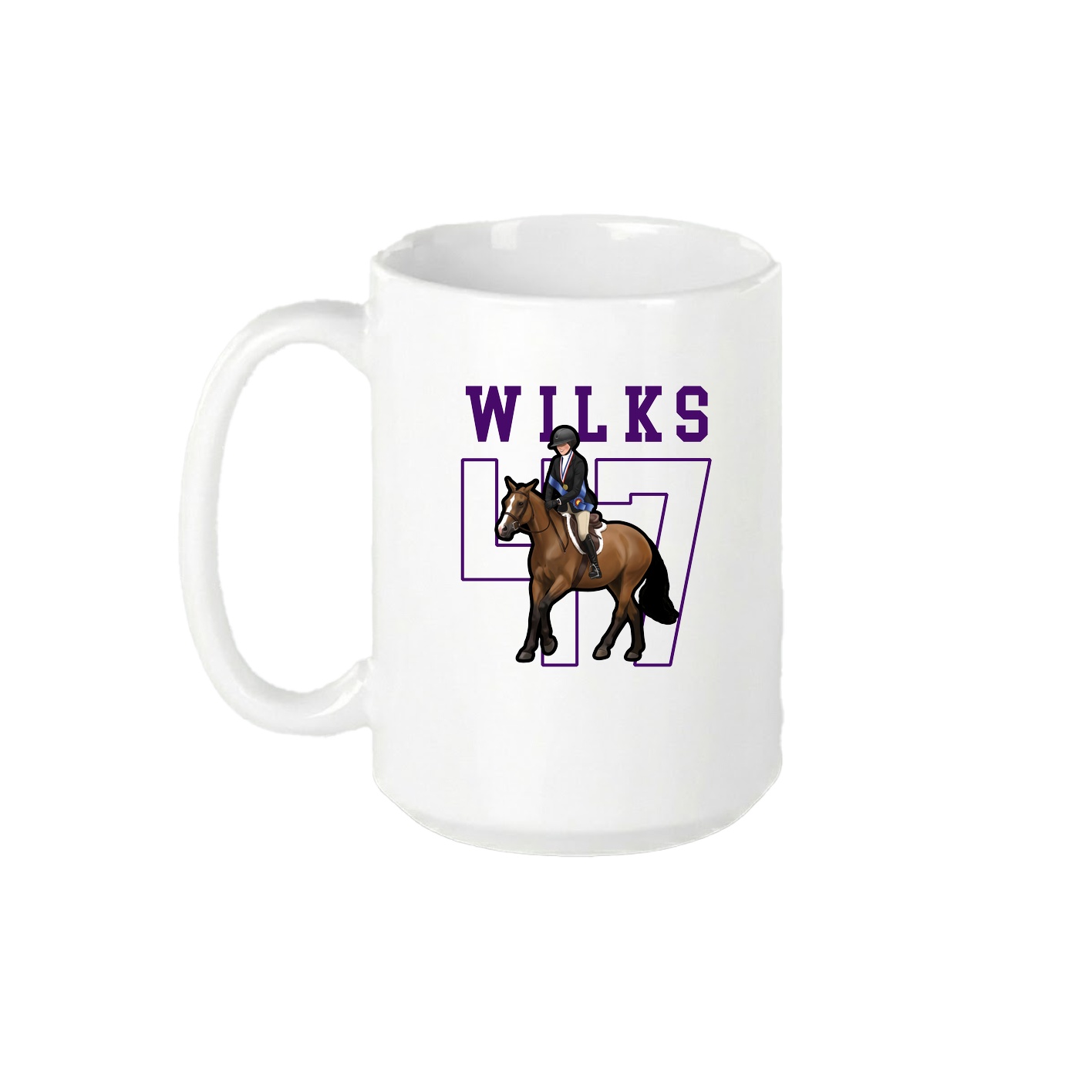 15oz Coffee Mug — Shirsey in White
