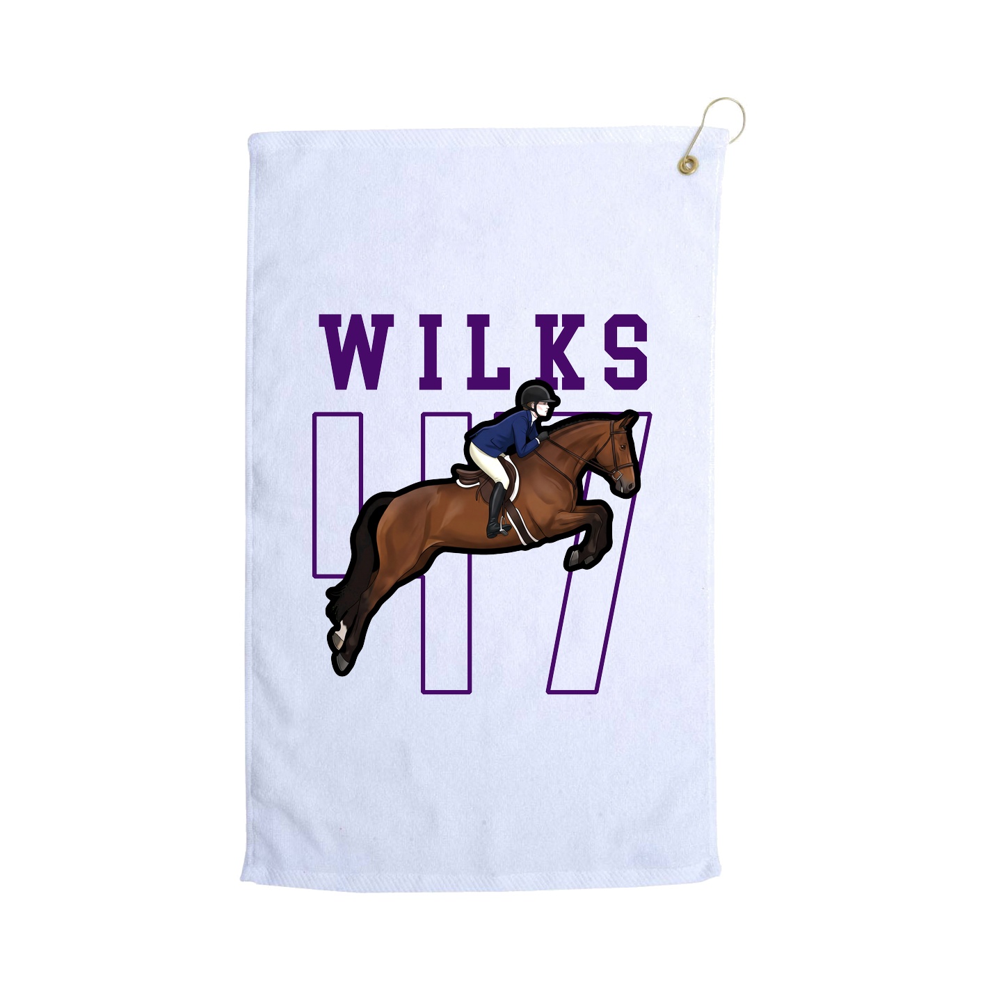 Golf Towel — Shirsey in White