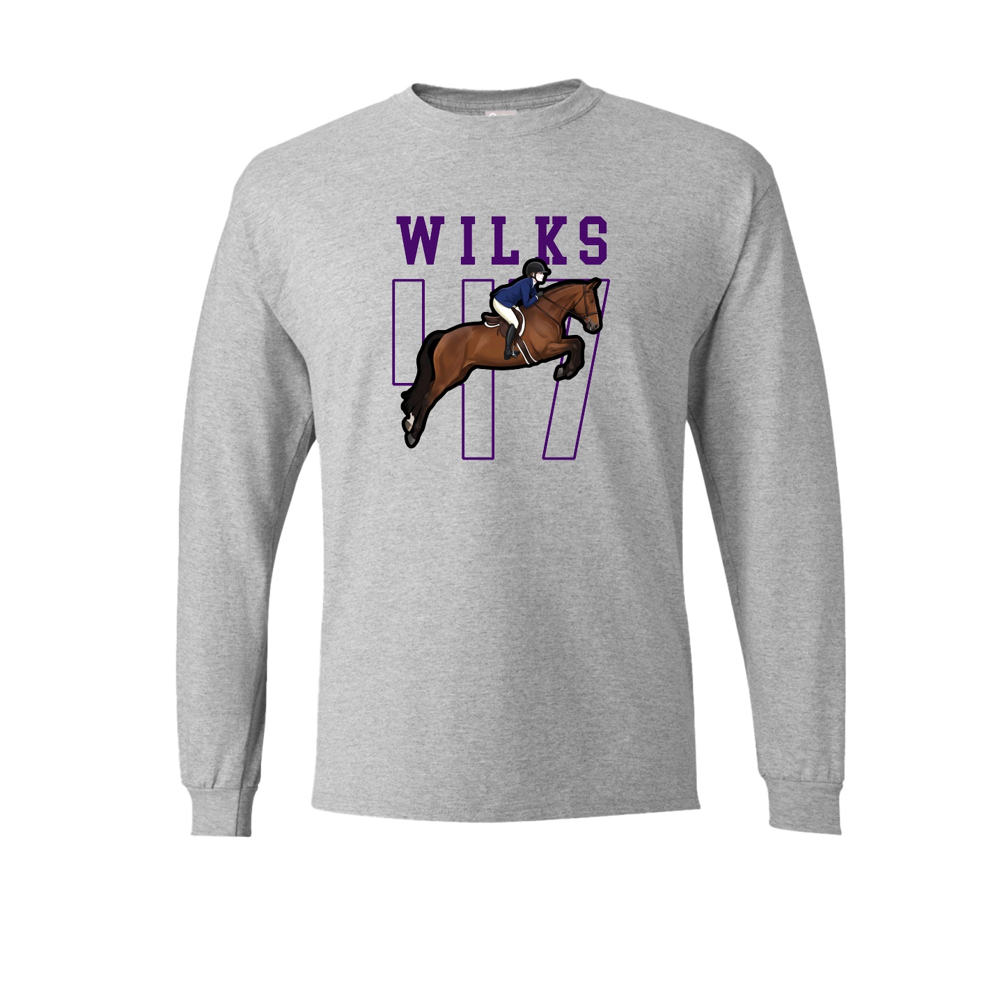 Long Sleeve Tee — Shirsey in Grey