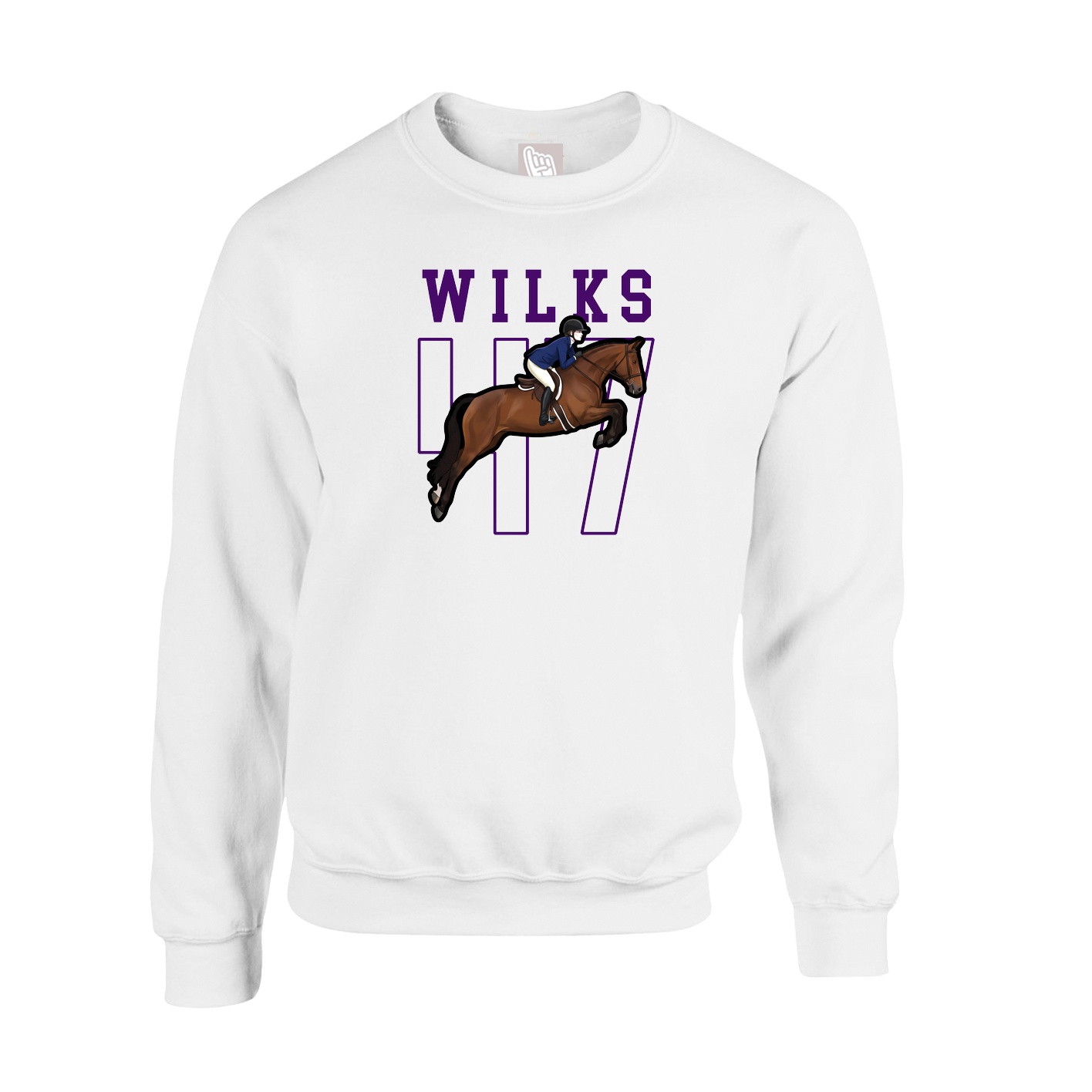 Fleece Crew — Shirsey in White