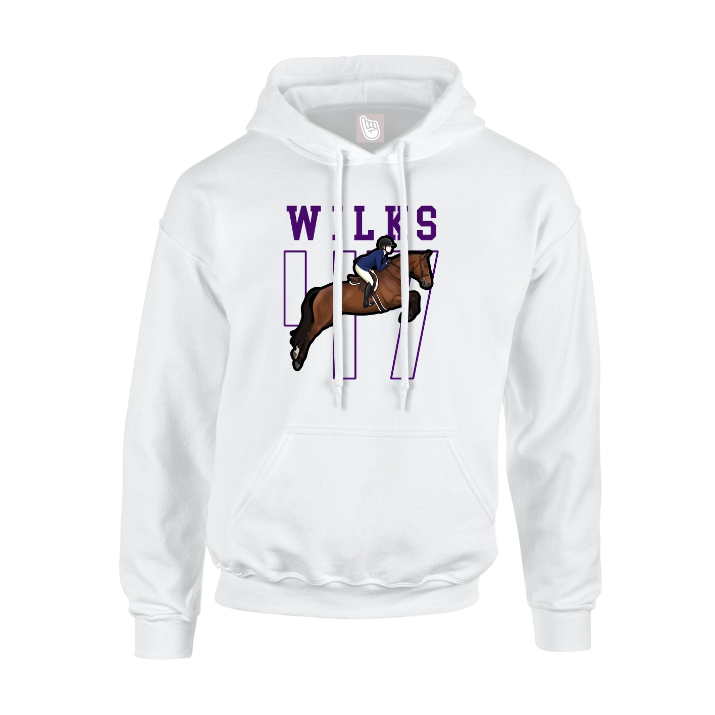 Youth Hoodie — Shirsey in White