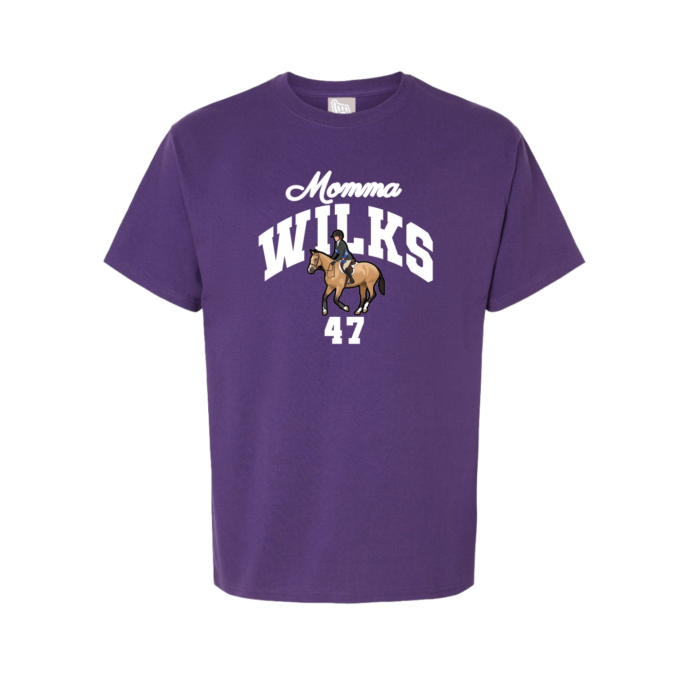 Youth Tee — Mothers Day Arch in Purple
