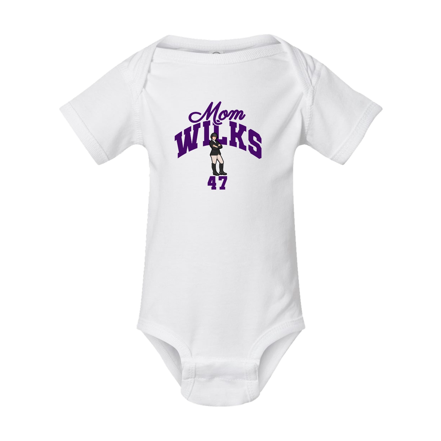 Baby Onesie — Mothers Day Arch in White