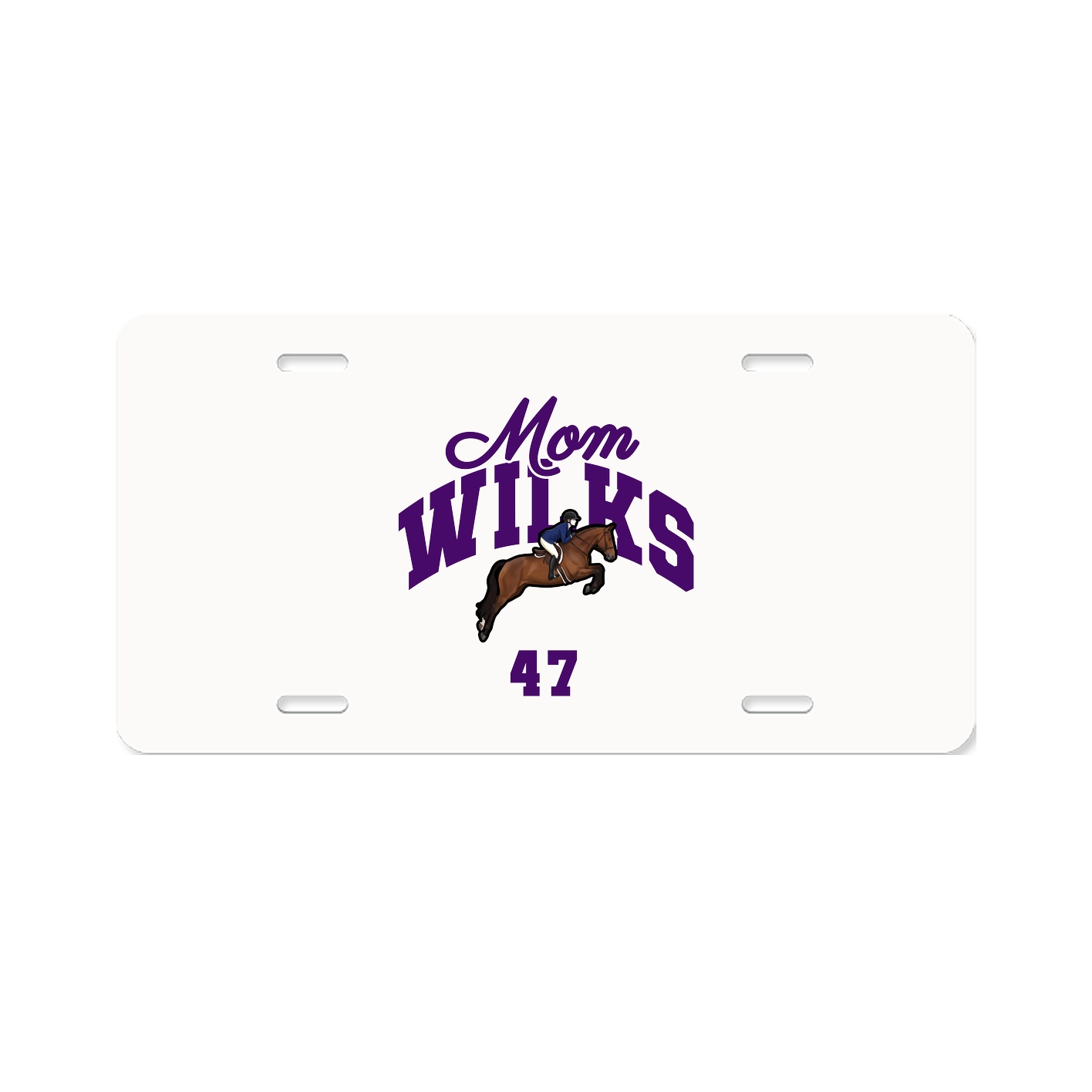 License Plate — Mothers Day Arch in Classic