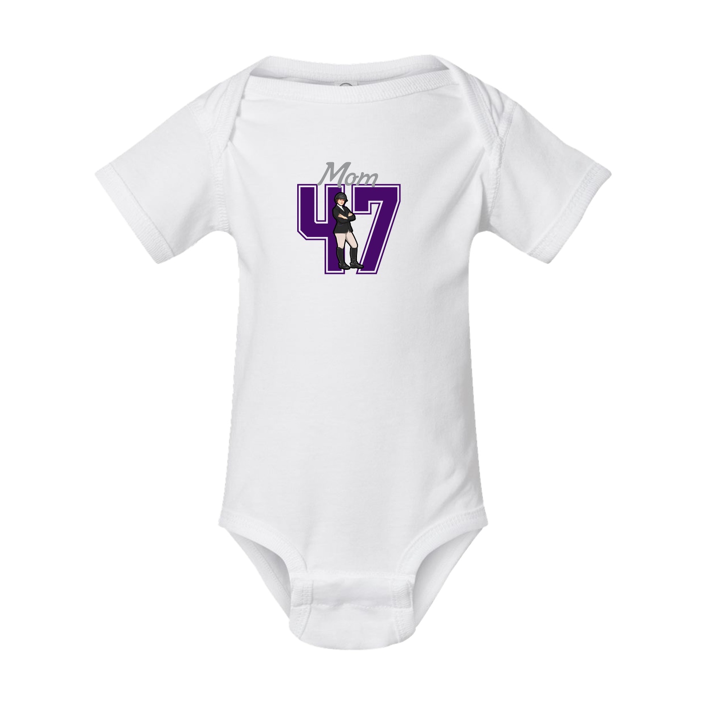 Baby Onesie — Mothers Day Shirsey in White