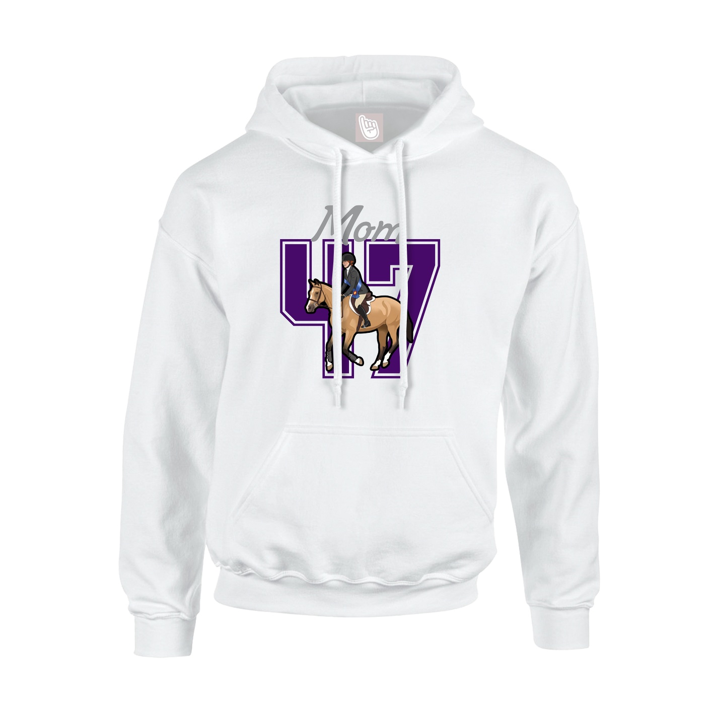 Youth Hoodie — Mothers Day Shirsey in White