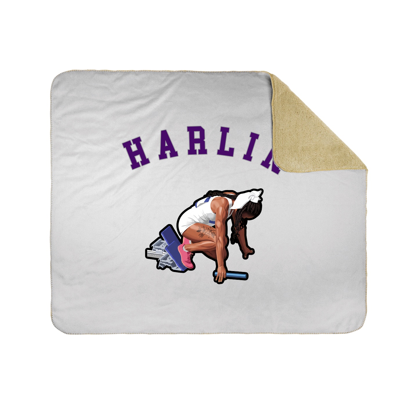 Throw Blanket — Shirsey Arch in White
