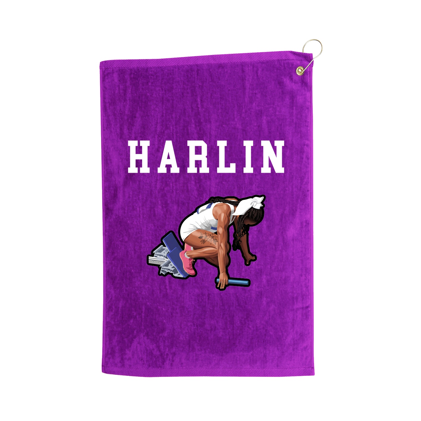 Golf Towel — Shirsey in Purple