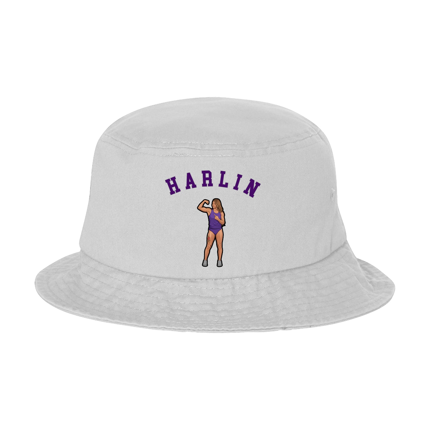 Bucket Cap — Shirsey Arch in White