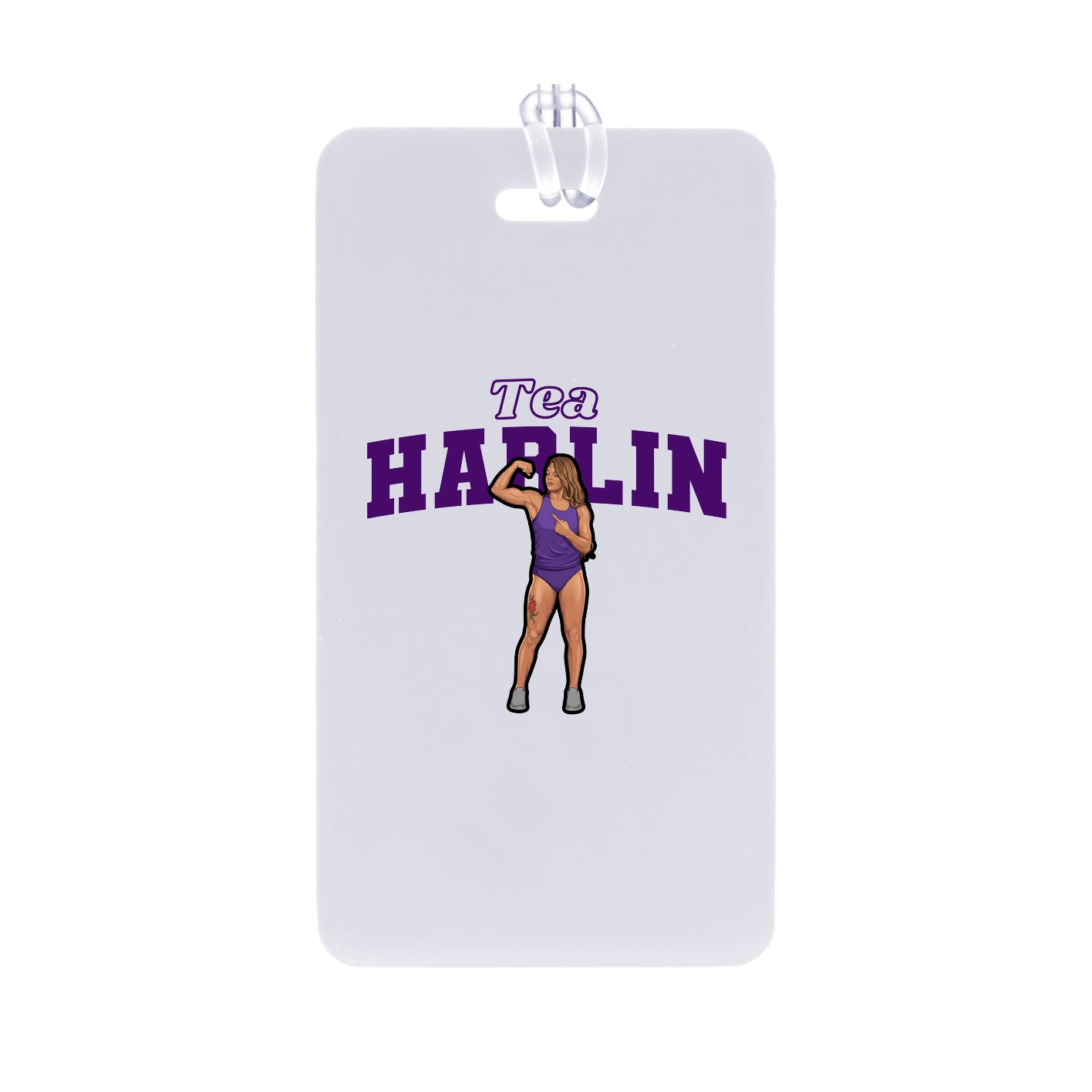 Bag Tag — Name Arch in Classic