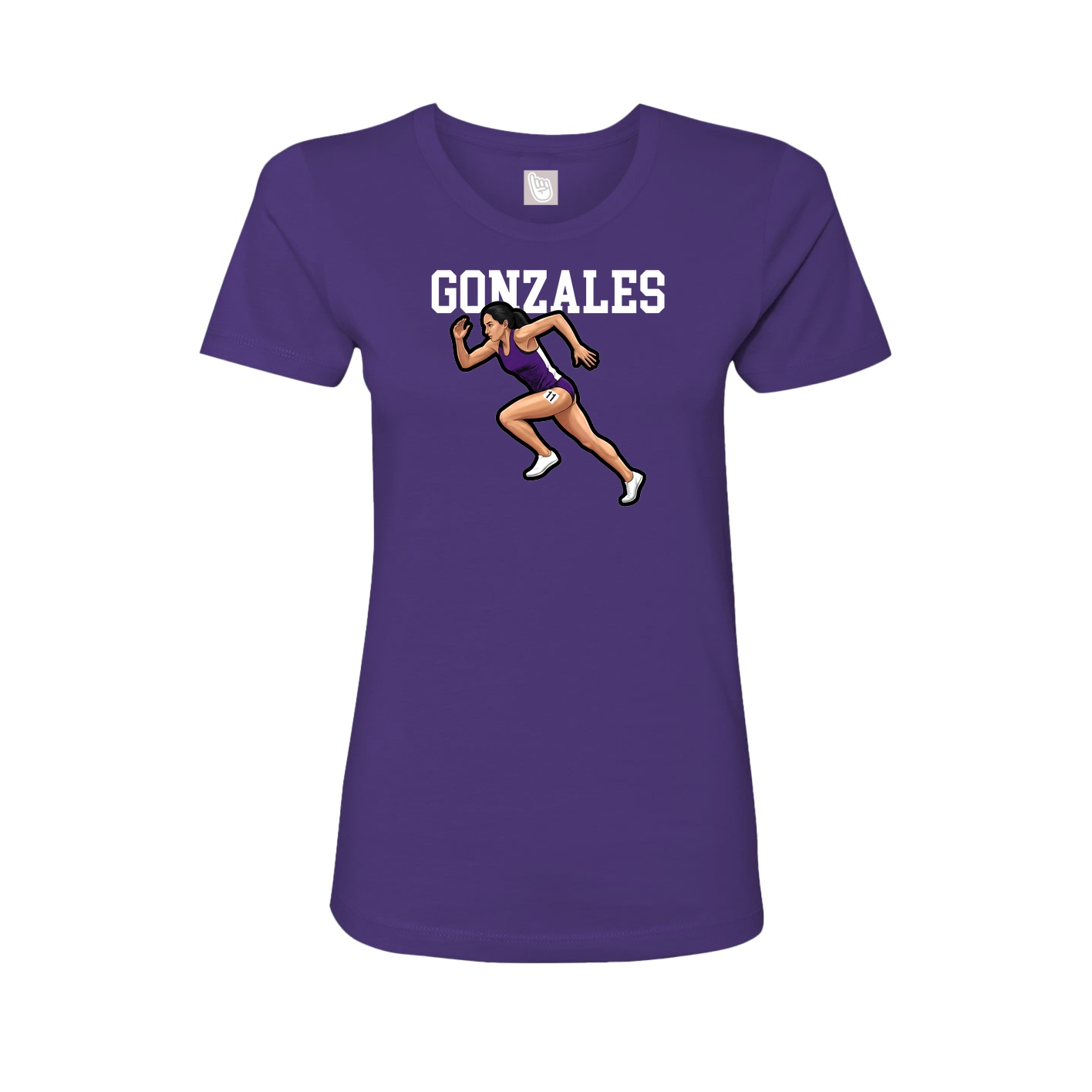 Fitted Women's Tee — Shirsey in Purple