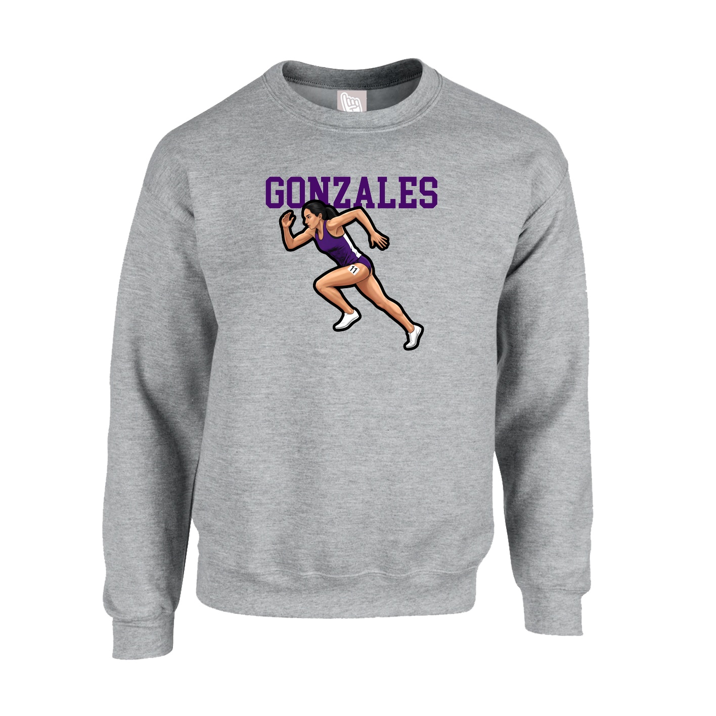 Fleece Crew — Shirsey in Grey