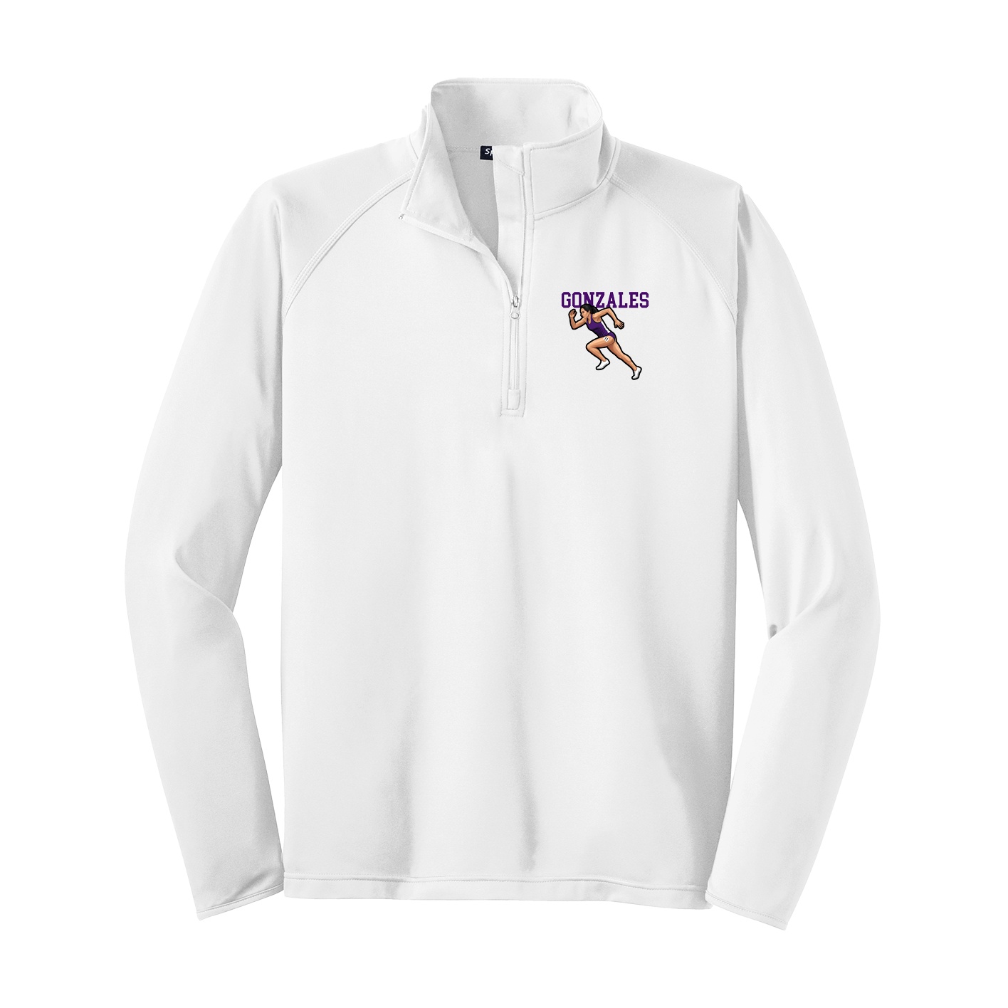 Q-Zip Pullover — Shirsey in White