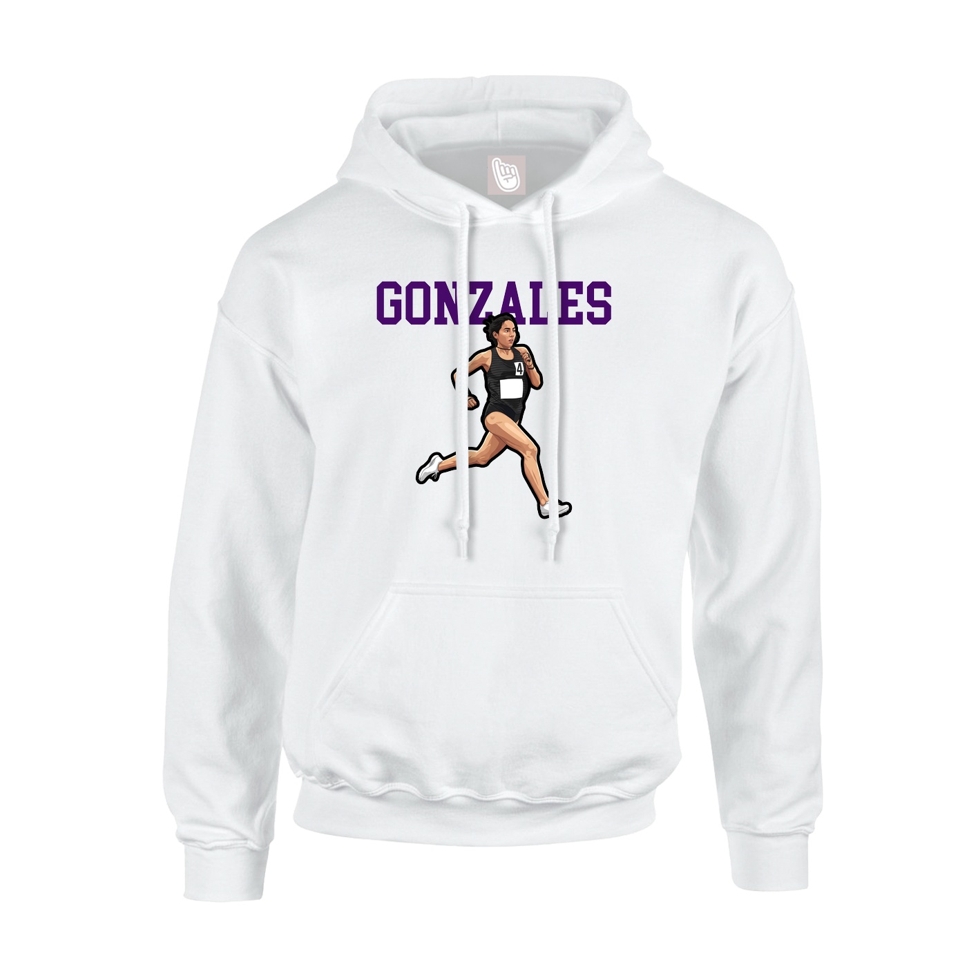 Hoodie — Shirsey in White
