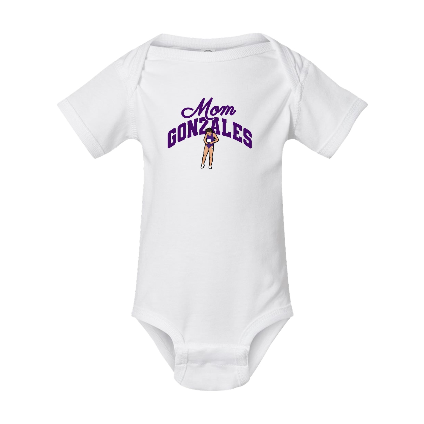 Baby Onesie — Mothers Day Arch in White