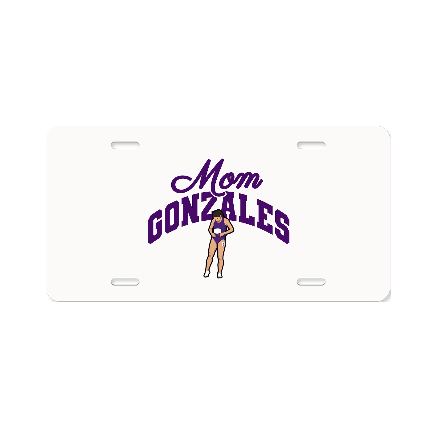 License Plate — Mothers Day Arch in Classic