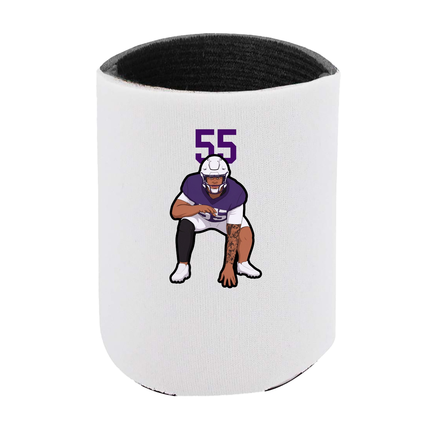 Can Holder — Number Top in White