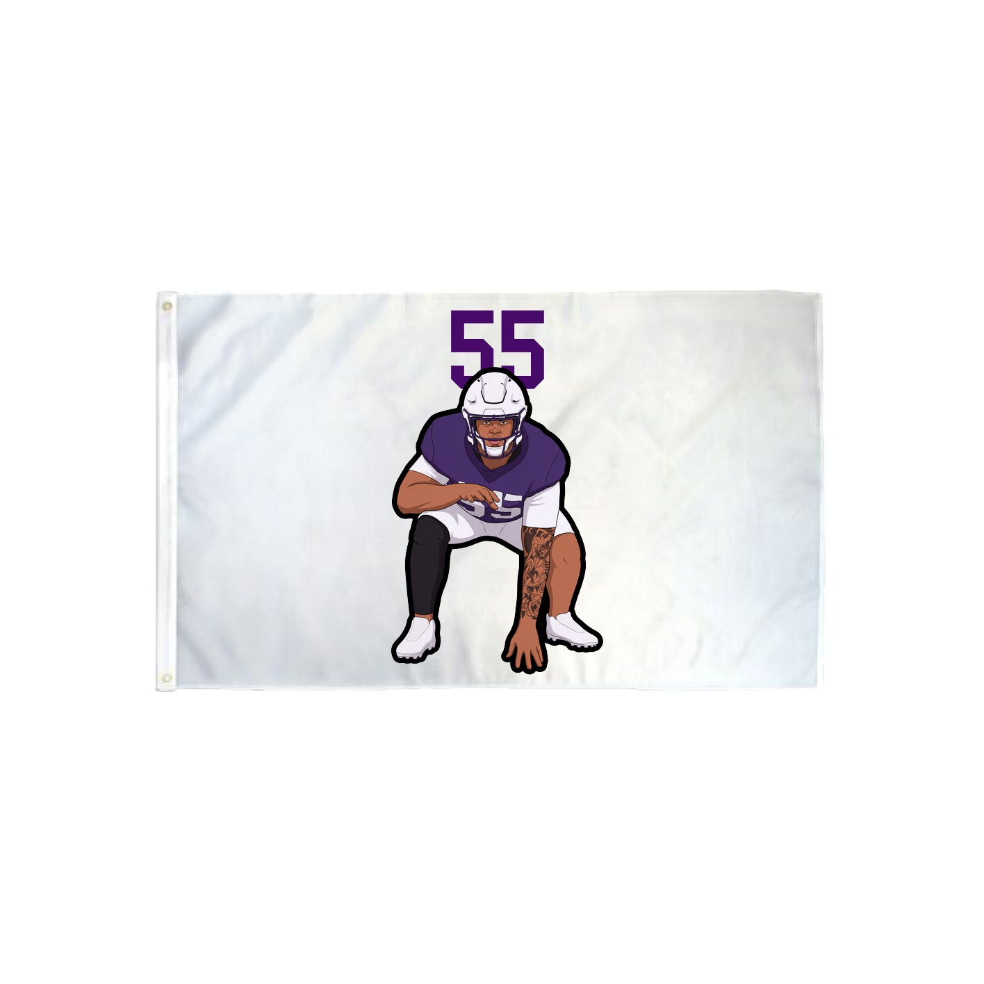 3x5 Flag — Number Top in Classic
