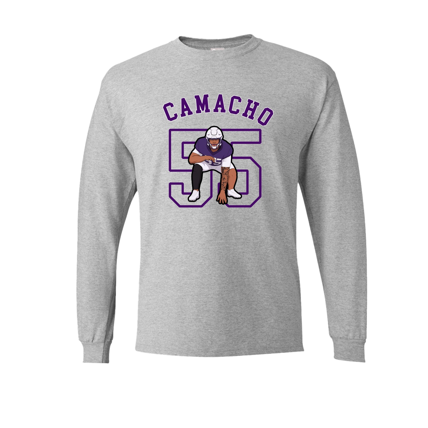 Long Sleeve Tee — Shirsey Arch in Grey