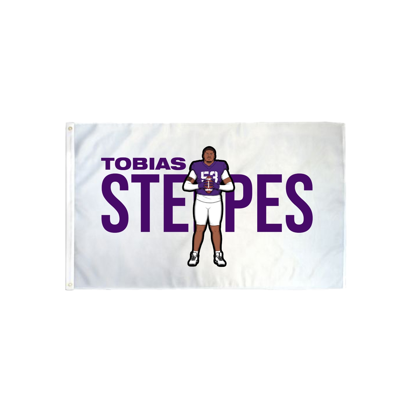 3x5 Flag — Player Name in Classic