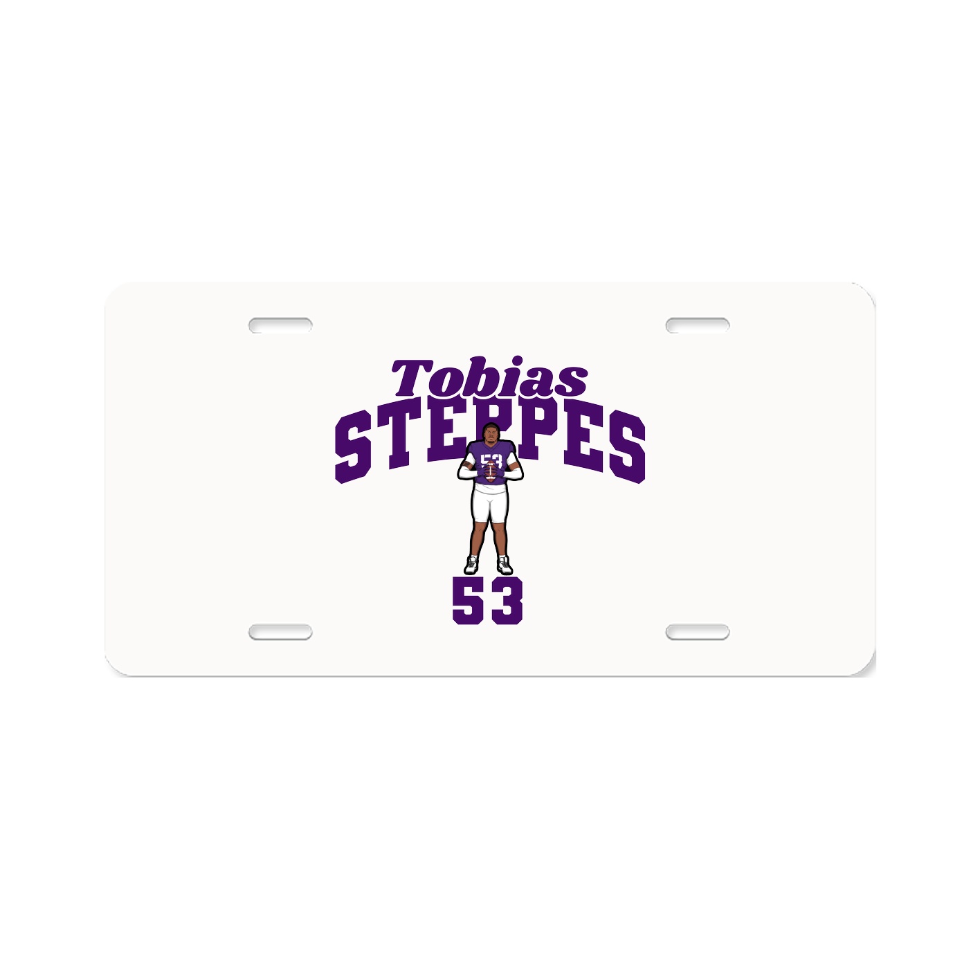 License Plate — Signature Arch in Classic