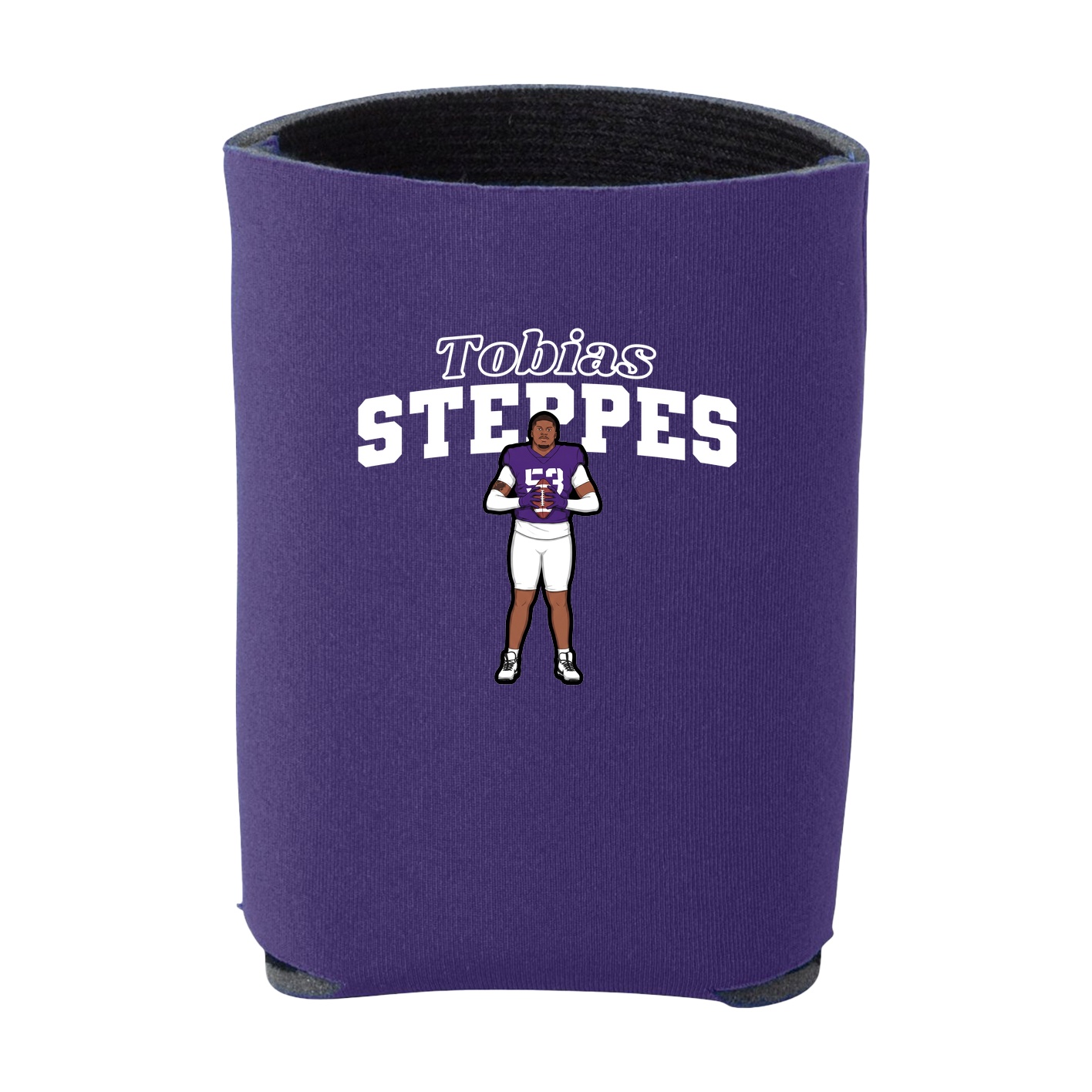 Can Holder — Name Arch in Purple