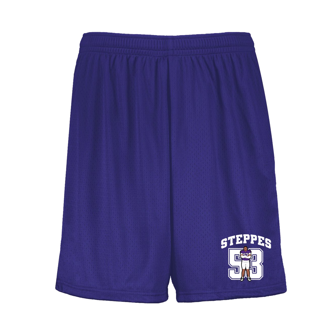 Shorts — Number in Purple