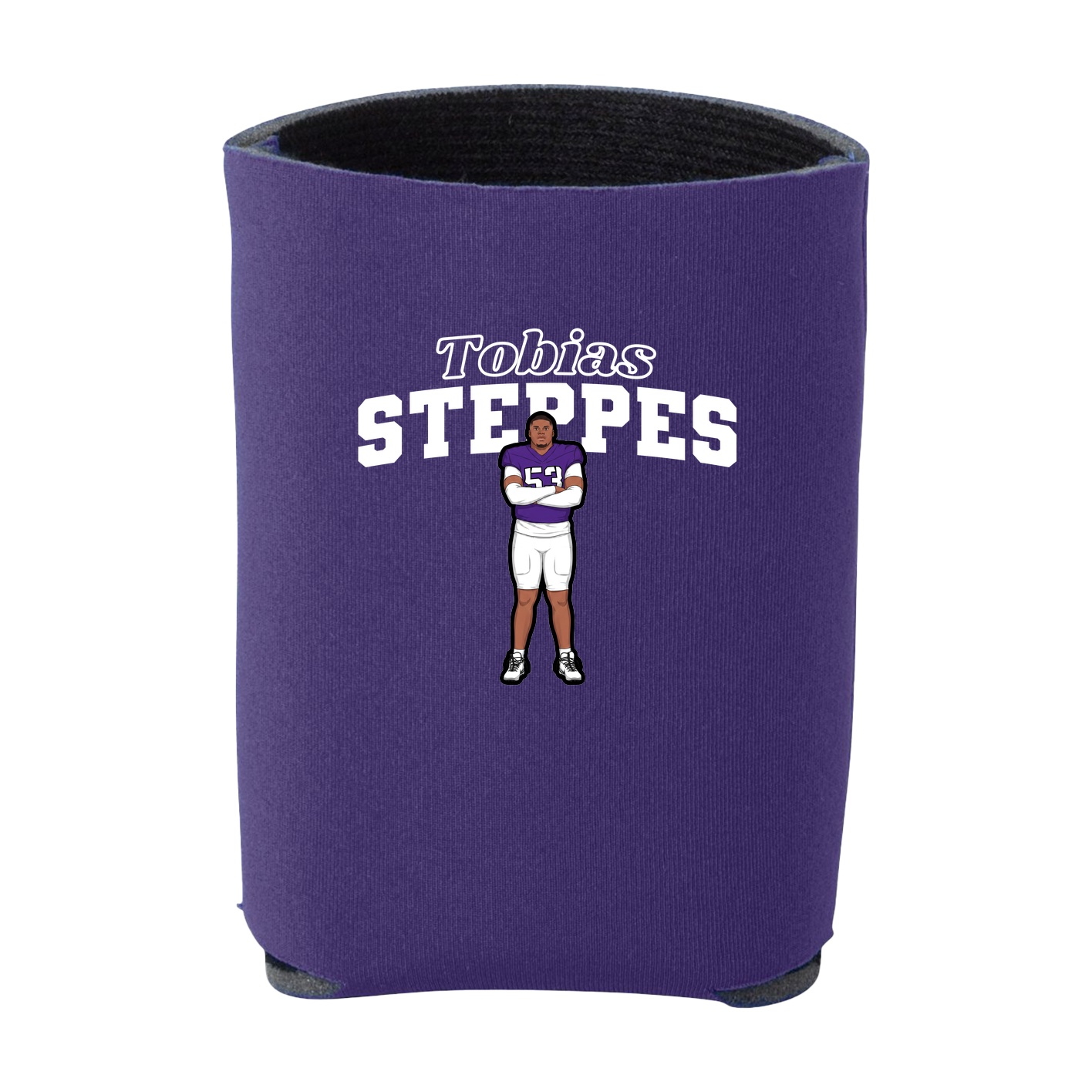 Can Holder — Name Arch in Purple