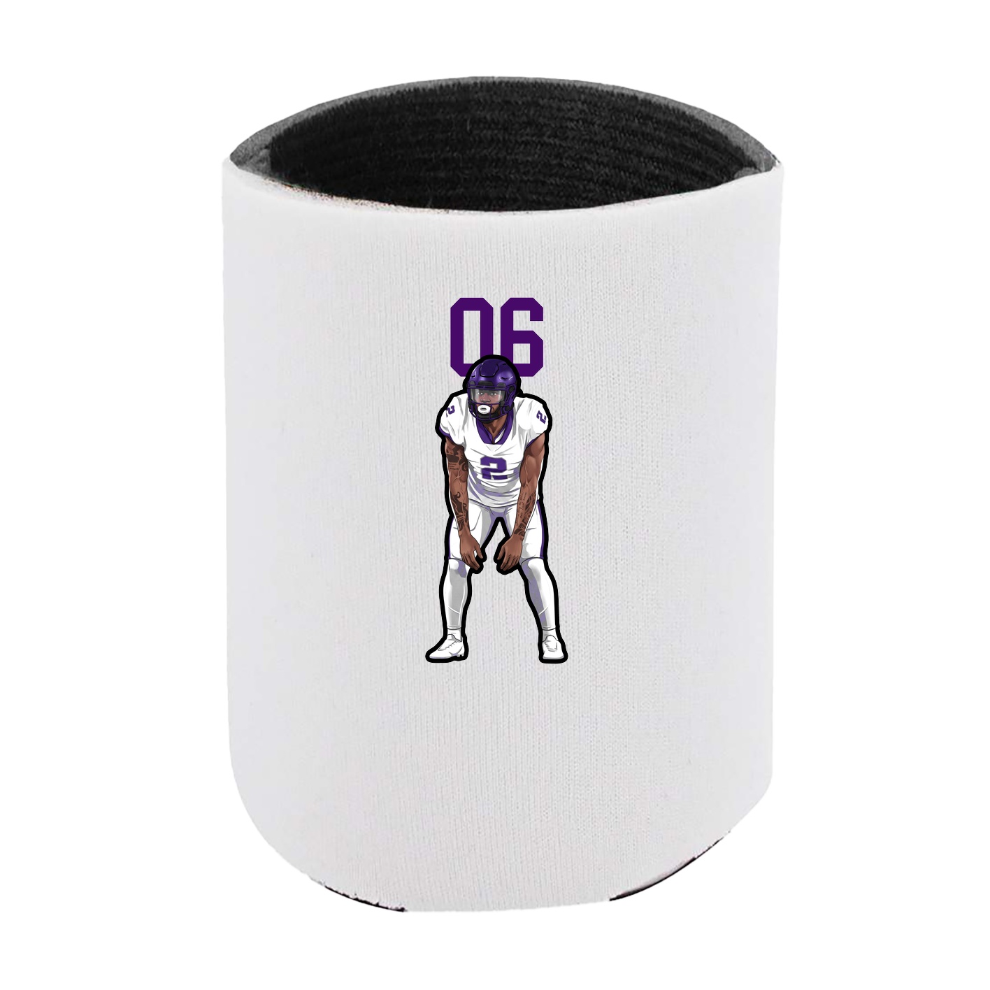 Can Holder — Number Top in White