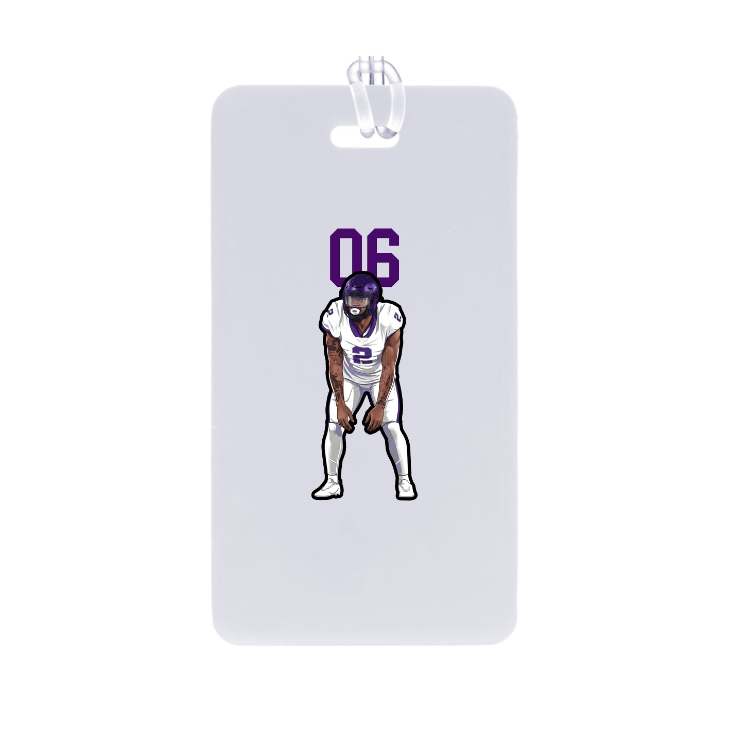 Bag Tag — Number Top in Classic