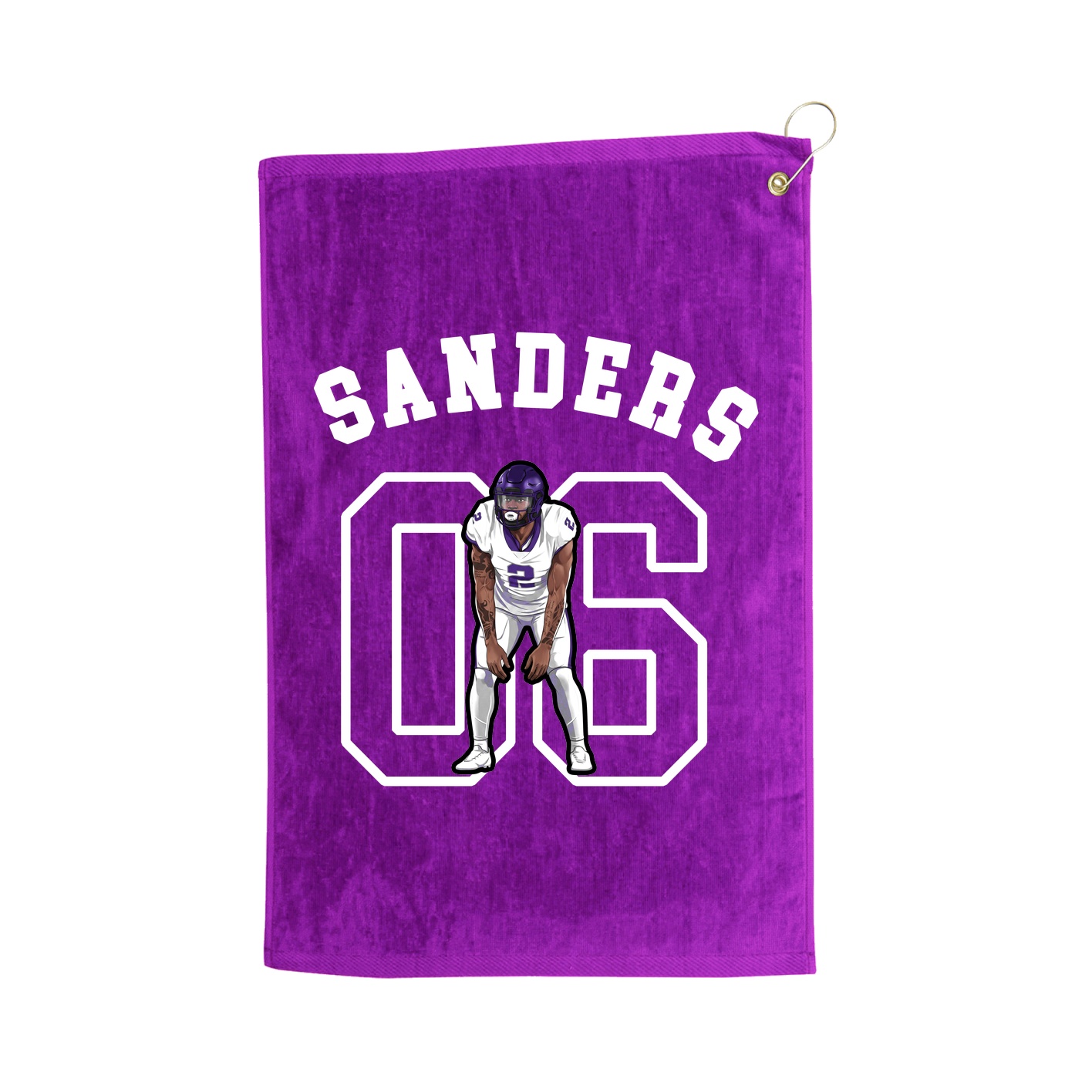 Golf Towel — Shirsey Arch in Purple