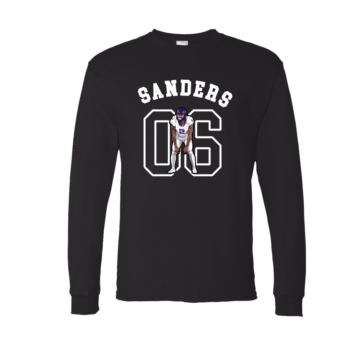 Long Sleeve Tee — Shirsey Arch in Black