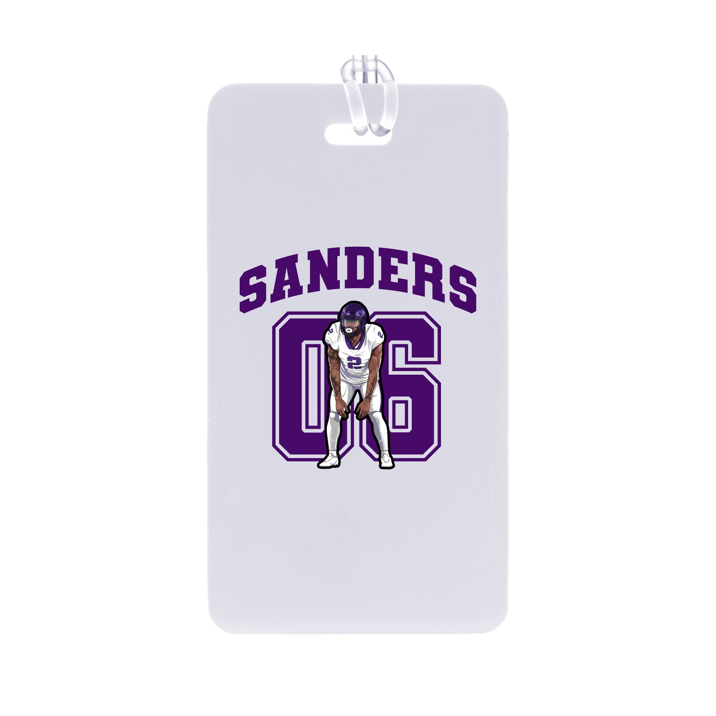 Bag Tag — Number in Classic