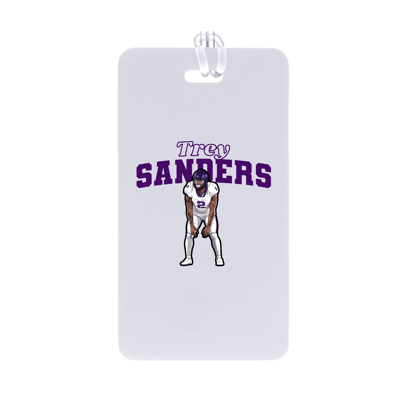 Bag Tag — Name Arch in Classic