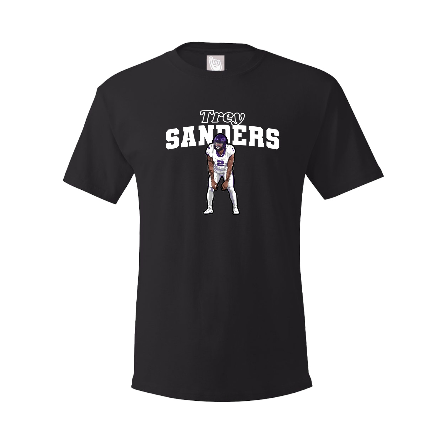 Youth Tee — Name Arch in Black