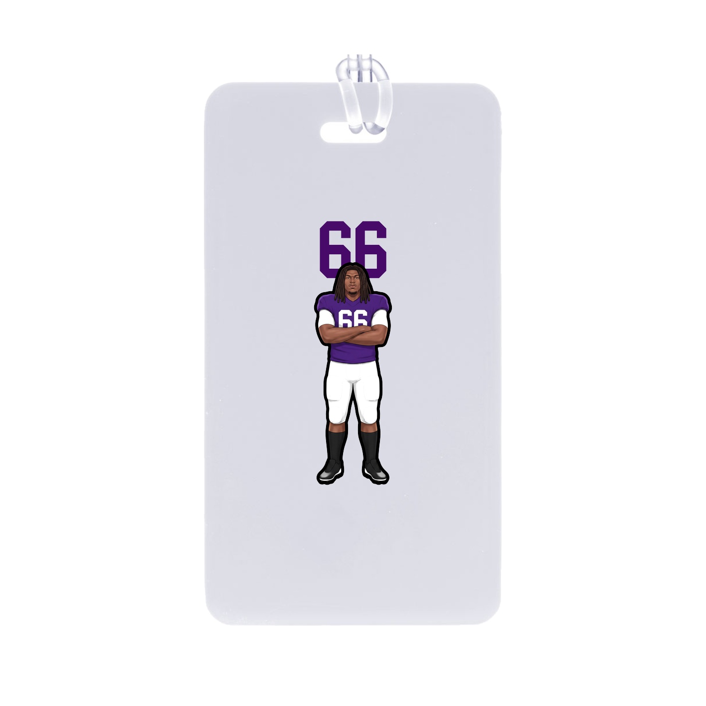 Bag Tag — Number Top in Classic