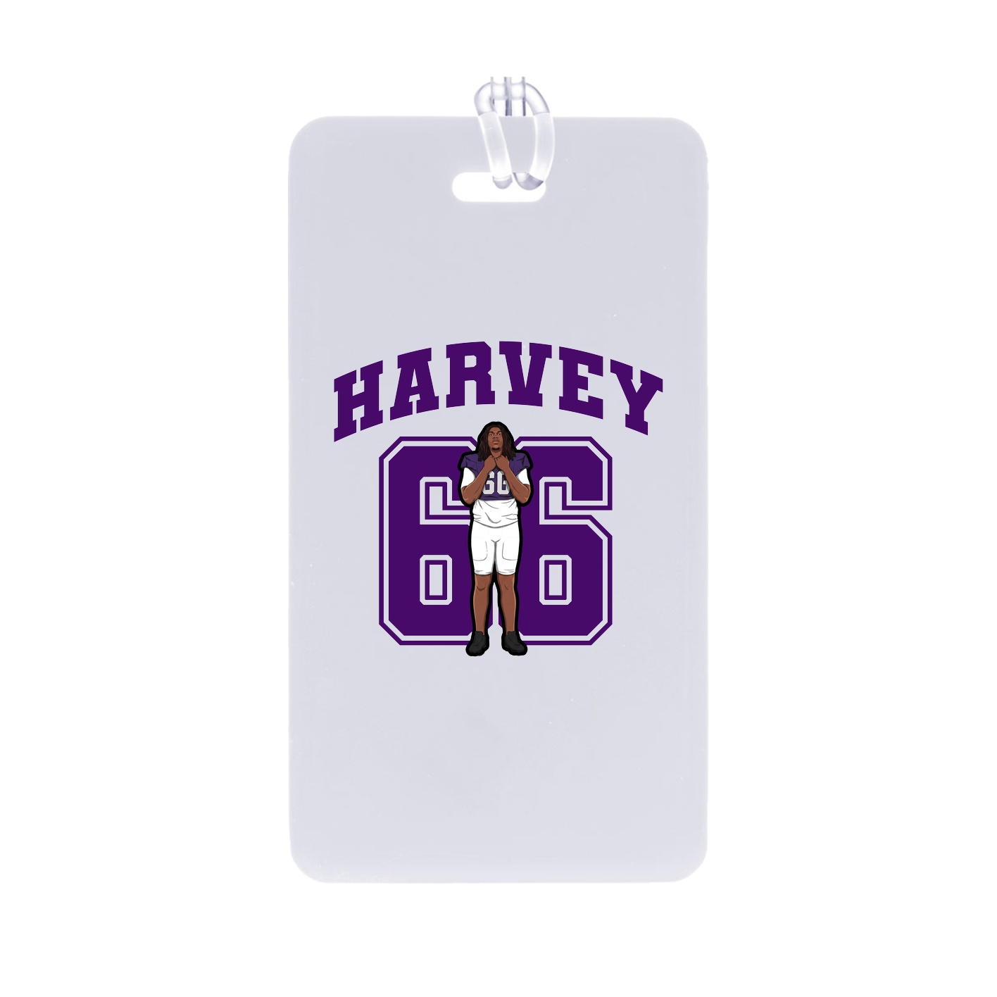 Bag Tag — Number in Classic