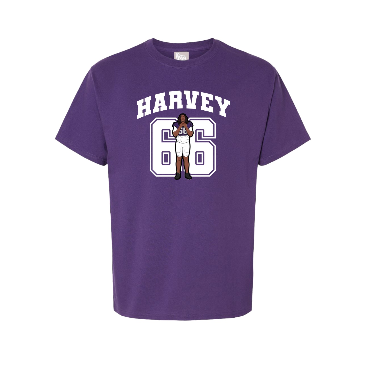 Tee — Number in Purple