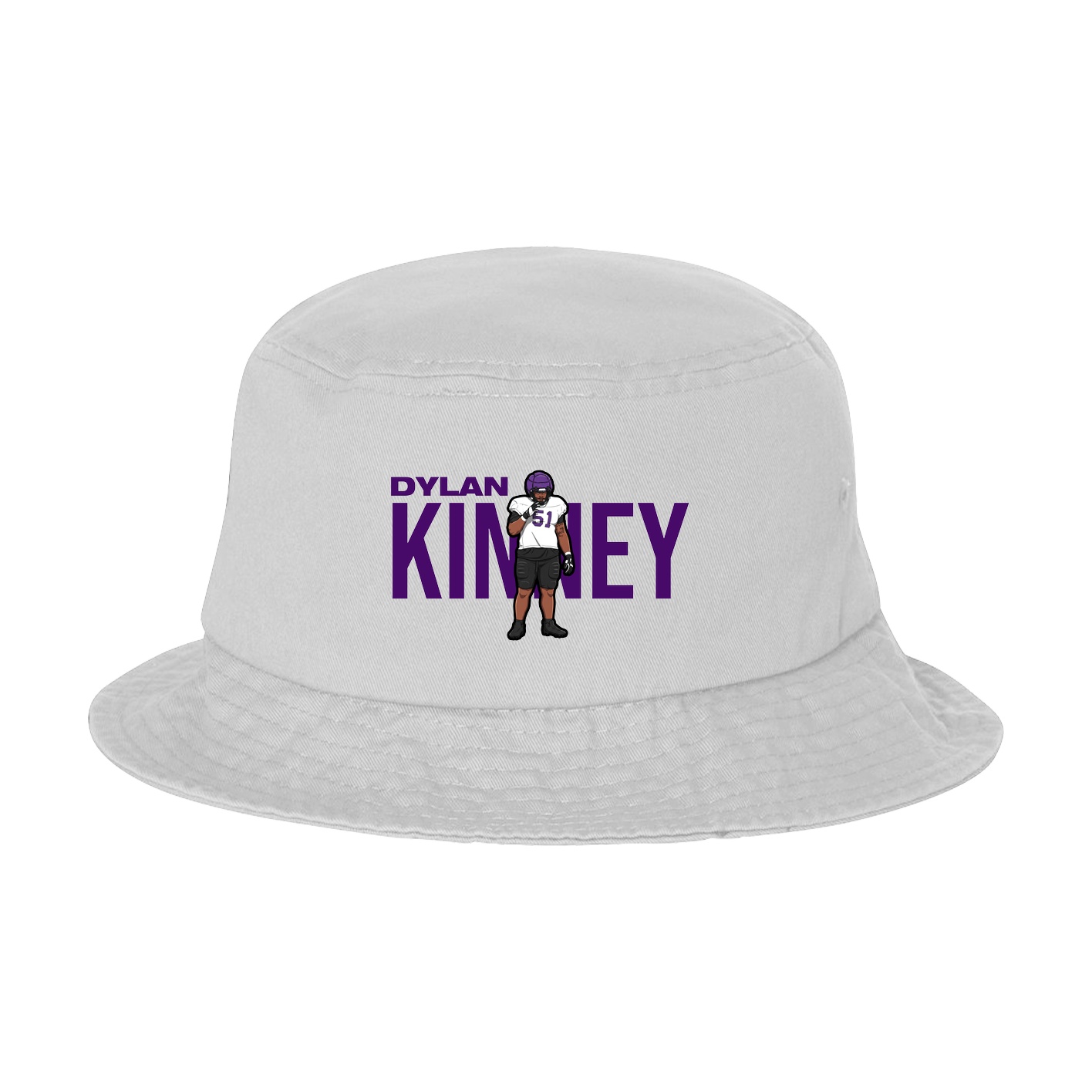 Bucket Cap — Player Name in White