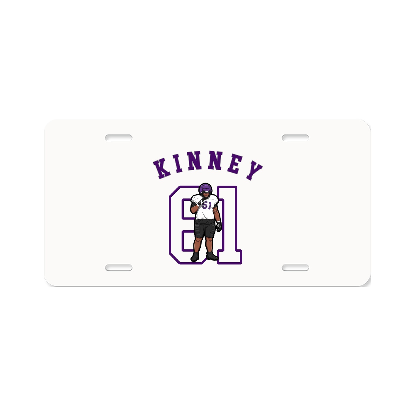 License Plate — Shirsey Arch in Classic