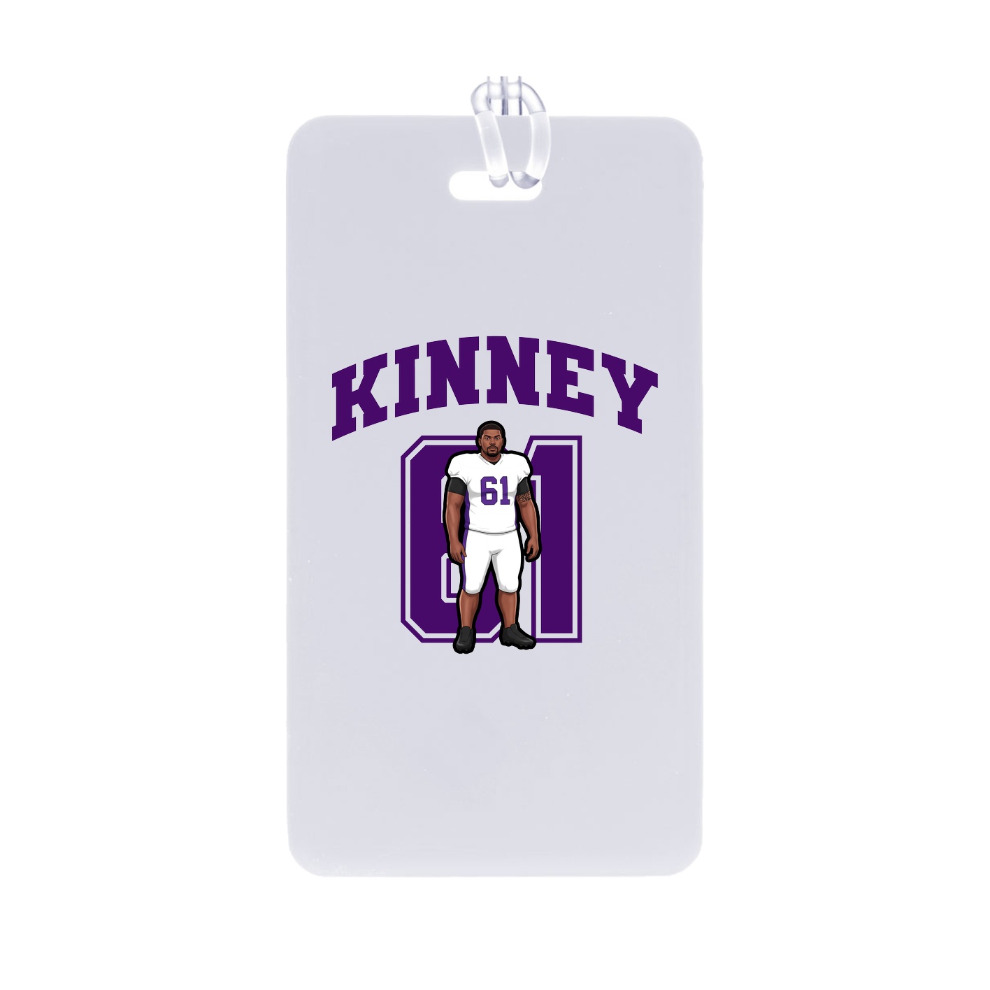 Bag Tag — Number in Classic