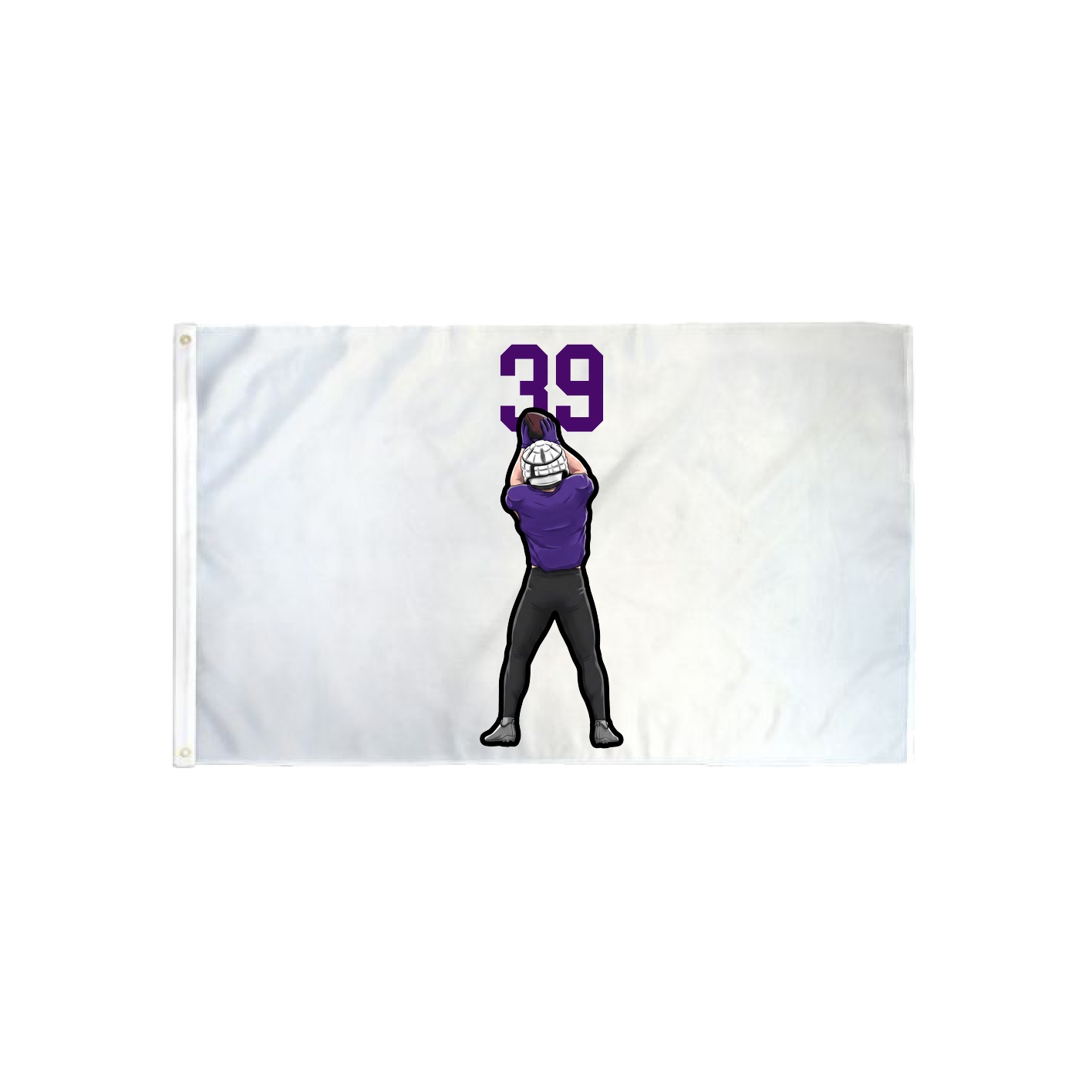 3x5 Flag — Number Top in Classic