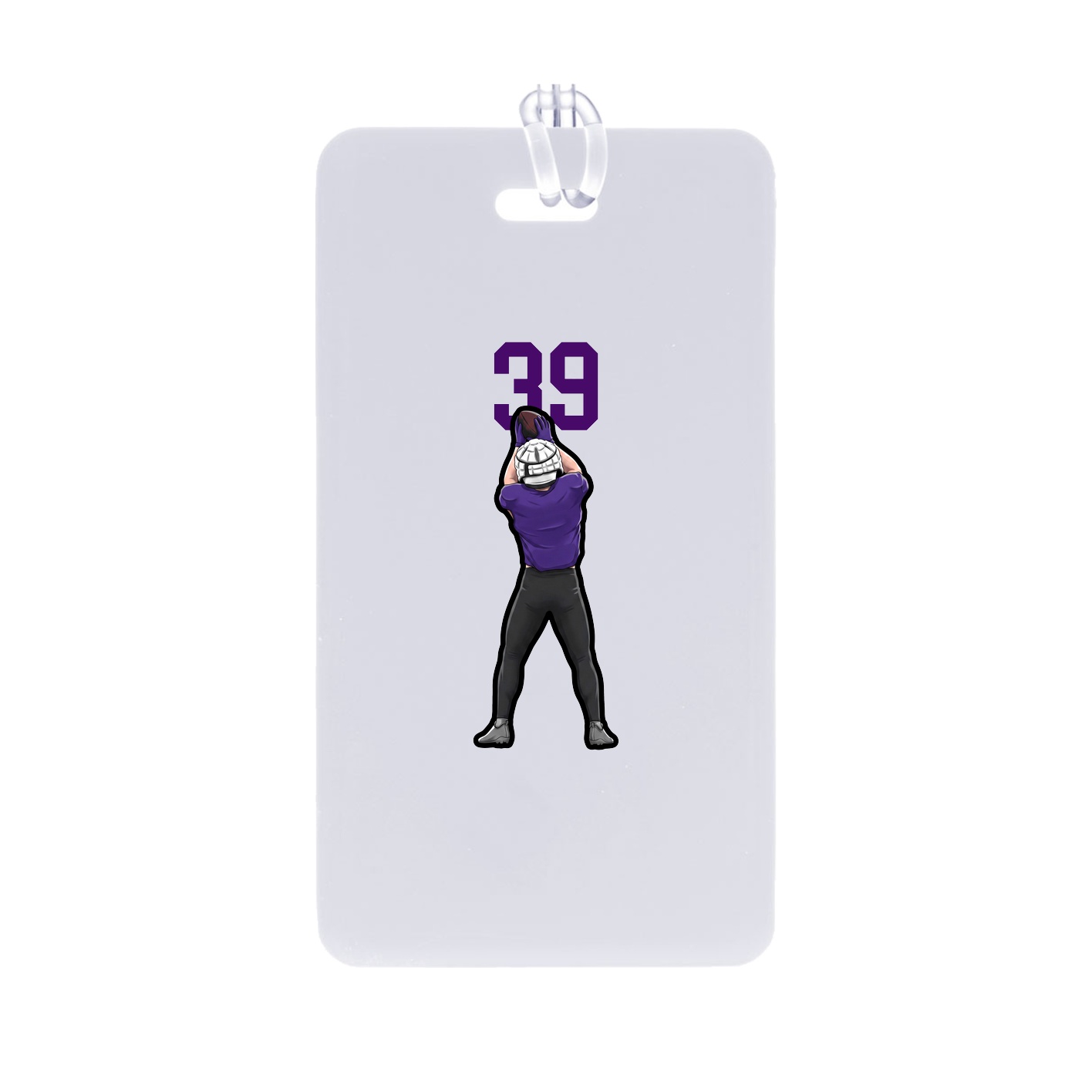Bag Tag — Number Top in Classic