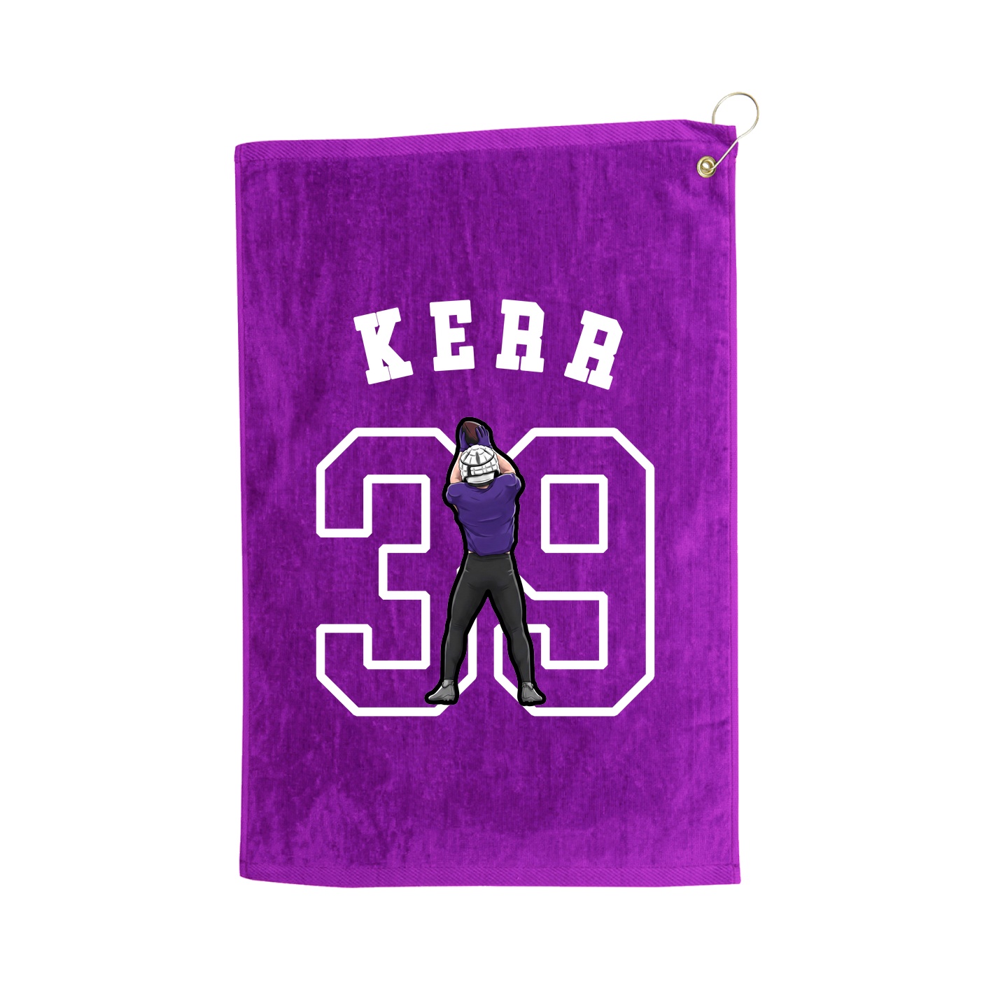Golf Towel — Shirsey Arch in Purple