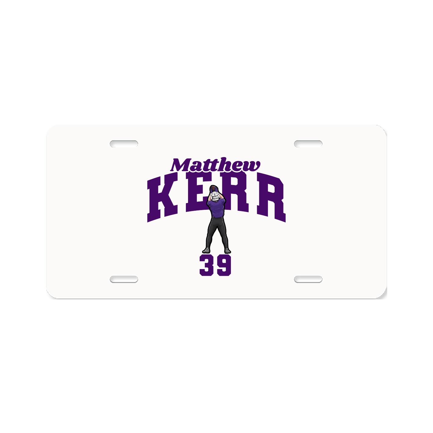 License Plate — Signature Arch in Classic