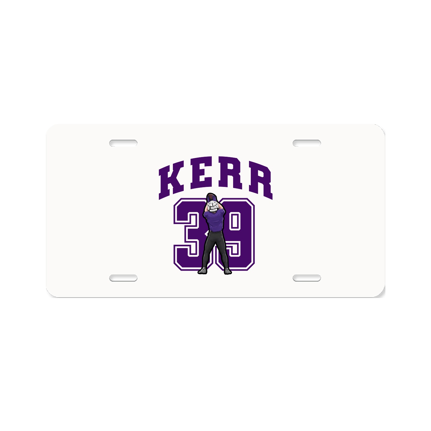 License Plate — Number in Classic