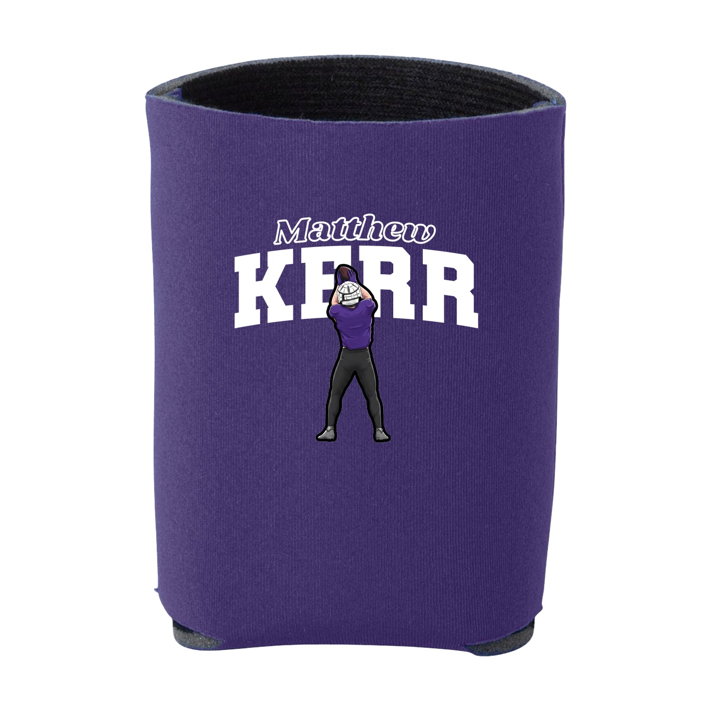Can Holder — Name Arch in Purple