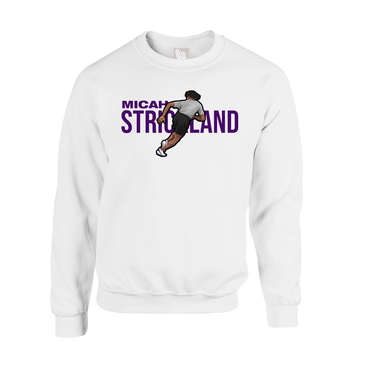 Fleece Crew — Player Name in White